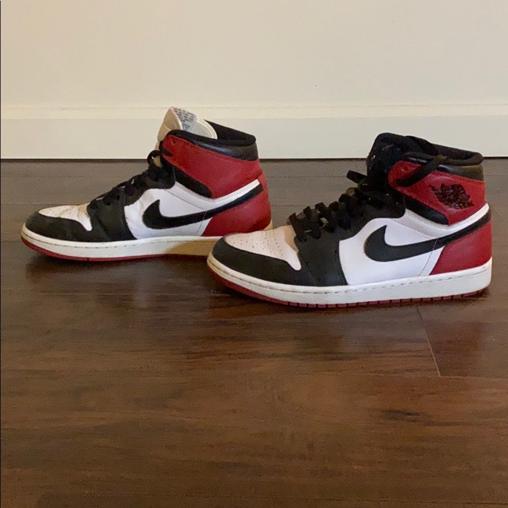 Air Jordan 1 Retro OG Black Red Toe Shoes